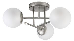 Lustră aplicată MALENA 3xE14/5W/230V crom mat/alb