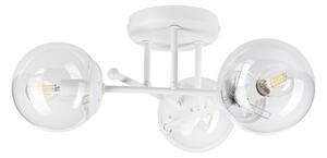 Lustru aplicat MALENA 3xE14/5W/230V alb/transparent
