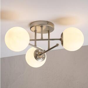 Lustră aplicată MALENA 3xE14/5W/230V crom mat/alb