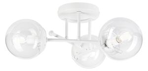 Lustru aplicat MALENA 3xE14/5W/230V alb/transparent