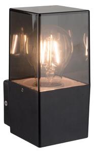 Aplică de exterior pentru perete 1xE27/40W/230V IP44 negru/fumuriu