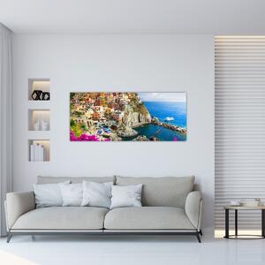 Tablou - Satul italian Manarola (120x50 cm)