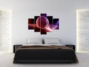Tablou - Planetă (150x105 cm)