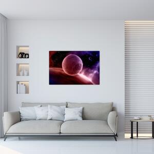 Tablou - Planetă (90x60 cm)