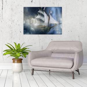 Tablou - Corabia fantomelor (70x50 cm)