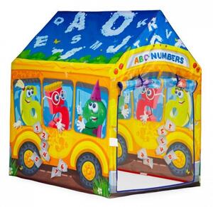 Cort de joaca pentru copii autobuzul vesel, Ecotoys, 7201AR