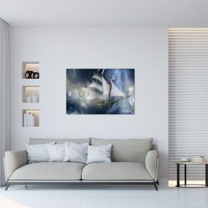 Tablou - Corabia fantomelor (90x60 cm)
