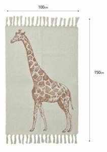 Covor, Textil, Bej, Giraffe