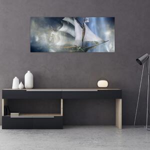 Tablou - Corabia fantomelor (120x50 cm)