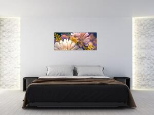 Tablou - Flori (120x50 cm)