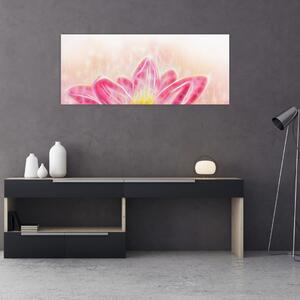 Tablou - Floare de lotus (120x50 cm)