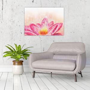 Tablou - Floare de lotus (70x50 cm)