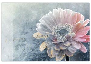 Tablou - Floare de iarnă (90x60 cm)