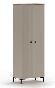 Dulap de haine Demandaron 3 (taupe + stejar silverjack) . 1116805