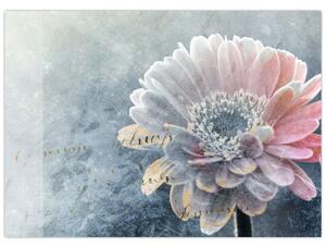 Tablou - Floare de iarnă (70x50 cm)
