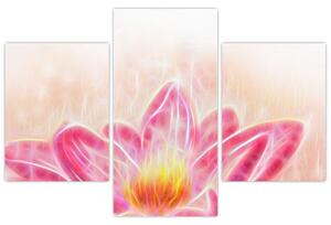 Tablou - Floare de lotus (90x60 cm)
