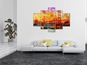 Tablou - Golden Gate, SanFrancisco, California (150x105 cm)