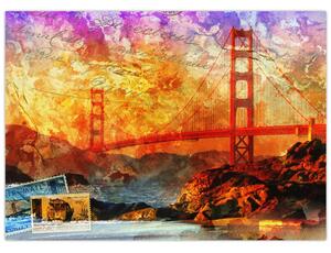 Tablou - Golden Gate, SanFrancisco, California (70x50 cm)