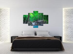 Tablou - Cascada Erawan, Kanchanaburi, Thailanda (150x105 cm)