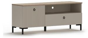 Z0ND0 Dulap TV Demandaron 1 (taupe + stejar silverjack). 1116813