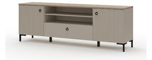 Z0ND0 Dulap TV Demandaron 2 (taupe + stejar silverjack). 1116814