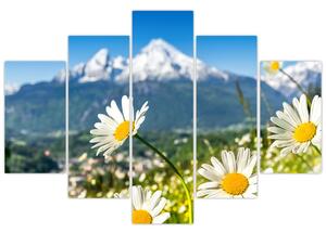 Tablou - Primăvara în Alpi (150x105 cm)