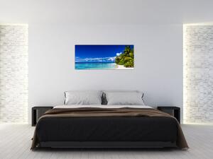 Tablou - Plaja tropicală (120x50 cm)
