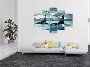 Tablou - Balene (150x105 cm)