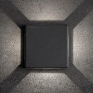 Kanlux 39181 - Aplica LED de exterior REFAZI, 6W, 230V, IP54, antracit
