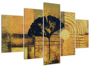 Tablou - Frunza ginkgo (150x105 cm)