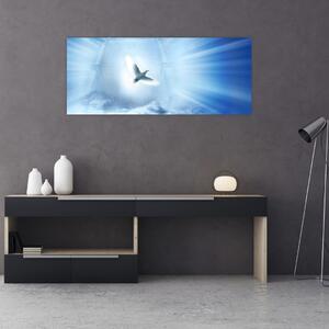 Tablou - Porumbelul lui Dumnezeu (120x50 cm)