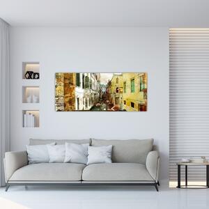 Tablou - Strada din Veneția (120x50 cm)