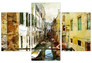 Tablou - Strada din Veneția (90x60 cm)