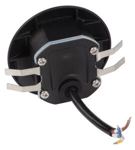 Kanlux 39136 - Lampă LED pentru trepte EXIN, cu senzor, 2,5W/230V, 4000K, IP65, neagră, rotundă