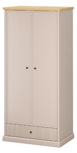 Dulap de haine Indices 1 (taupe + stejar pietros) . 1116868