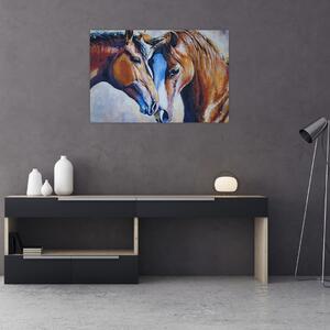 Tablou - Caii îndrăgostiți (90x60 cm)