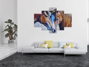 Tablou - Caii îndrăgostiți (150x105 cm)