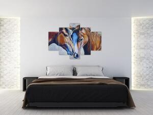 Tablou - Caii îndrăgostiți (150x105 cm)