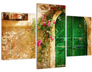 Tablou - Ușă veche (90x60 cm)
