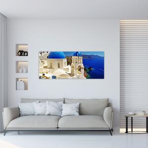 Tablou - Santorini, Grecia (120x50 cm)