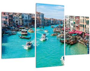 Tablou - Canalul Grande, Veneția, Italia (90x60 cm)