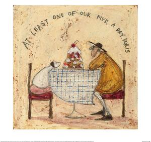 Imprimare de artă Sam Toft - At Least One of Our Five A Day Doris