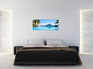 Tablou - Bora-Bora, Polinezia Franceză (120x50 cm)