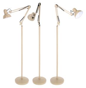 Brilagi - Lampă de podea flexibilă TASKER 1xE27/60W/230V 184 cm bej