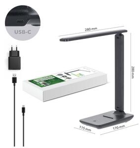 Brilagi -LED Lampă de birou reglabilă VARIO LED/7W/230V 3000/4000/6500K antracit