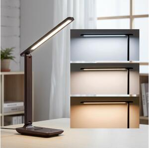 Brilagi-LED Lampă de masă cu intensitate reglabilă MODO LED/7W/230V 3000/4000/6500K maro