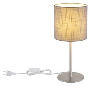 Globo 21440G - Lampă de masă BENSON 1xE27/40W/230V gri