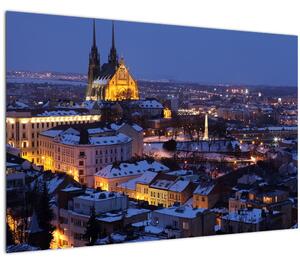 Tablou - Catedrala Sf. Peter și Paul, Brno, Republica Cehă (90x60 cm)
