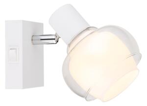 Globo 54309-1W - Aplica spot de perete TOKKI 1xE14/40W/230V albă