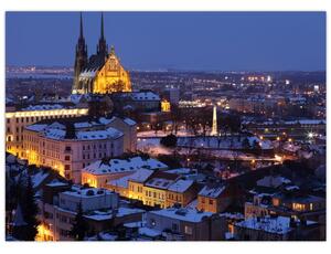 Tablou - Catedrala Sf. Peter și Paul, Brno, Republica Cehă (70x50 cm)
